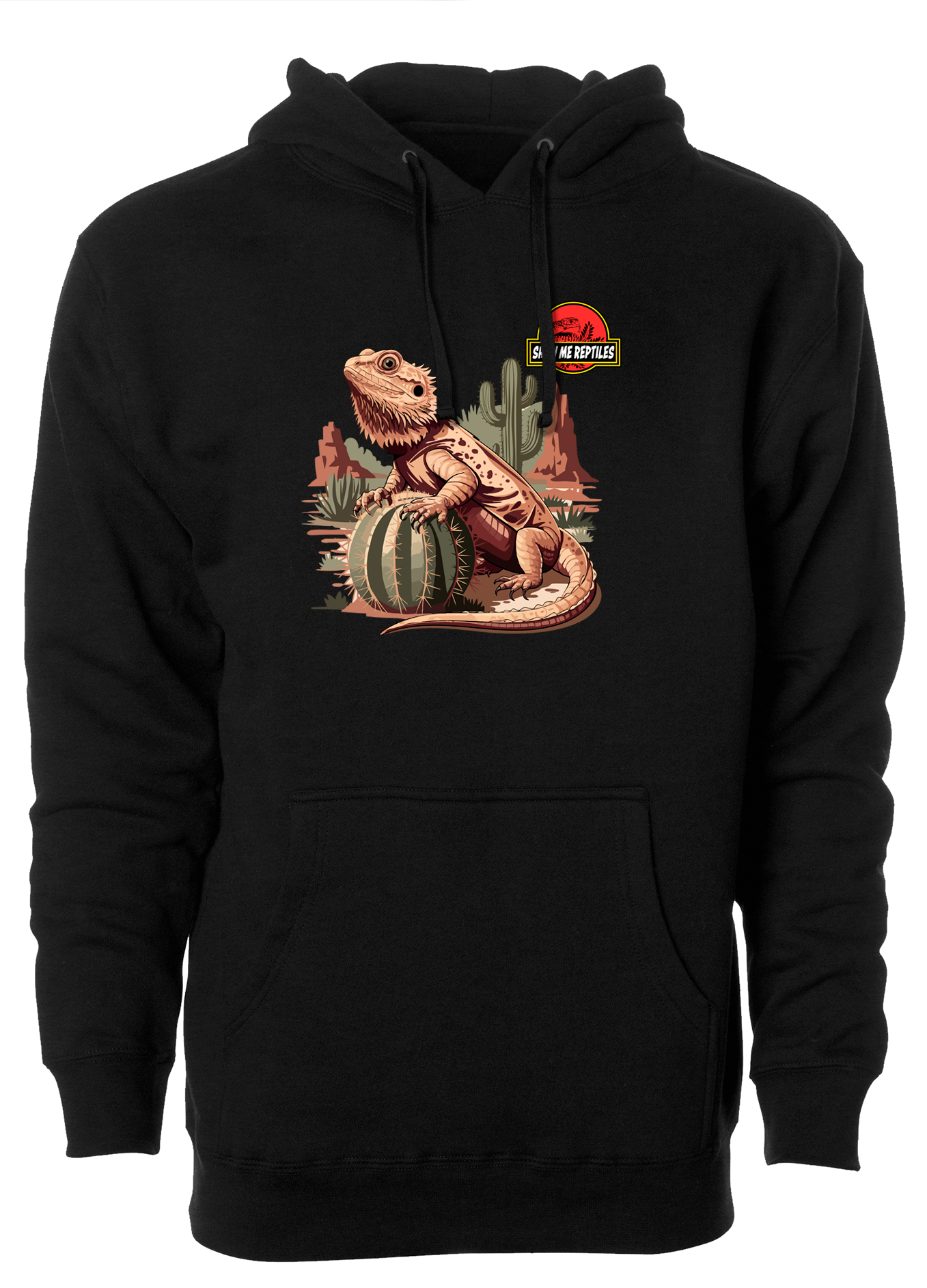 Show Me Reptiles Bearded Dragon Desert Hoodie