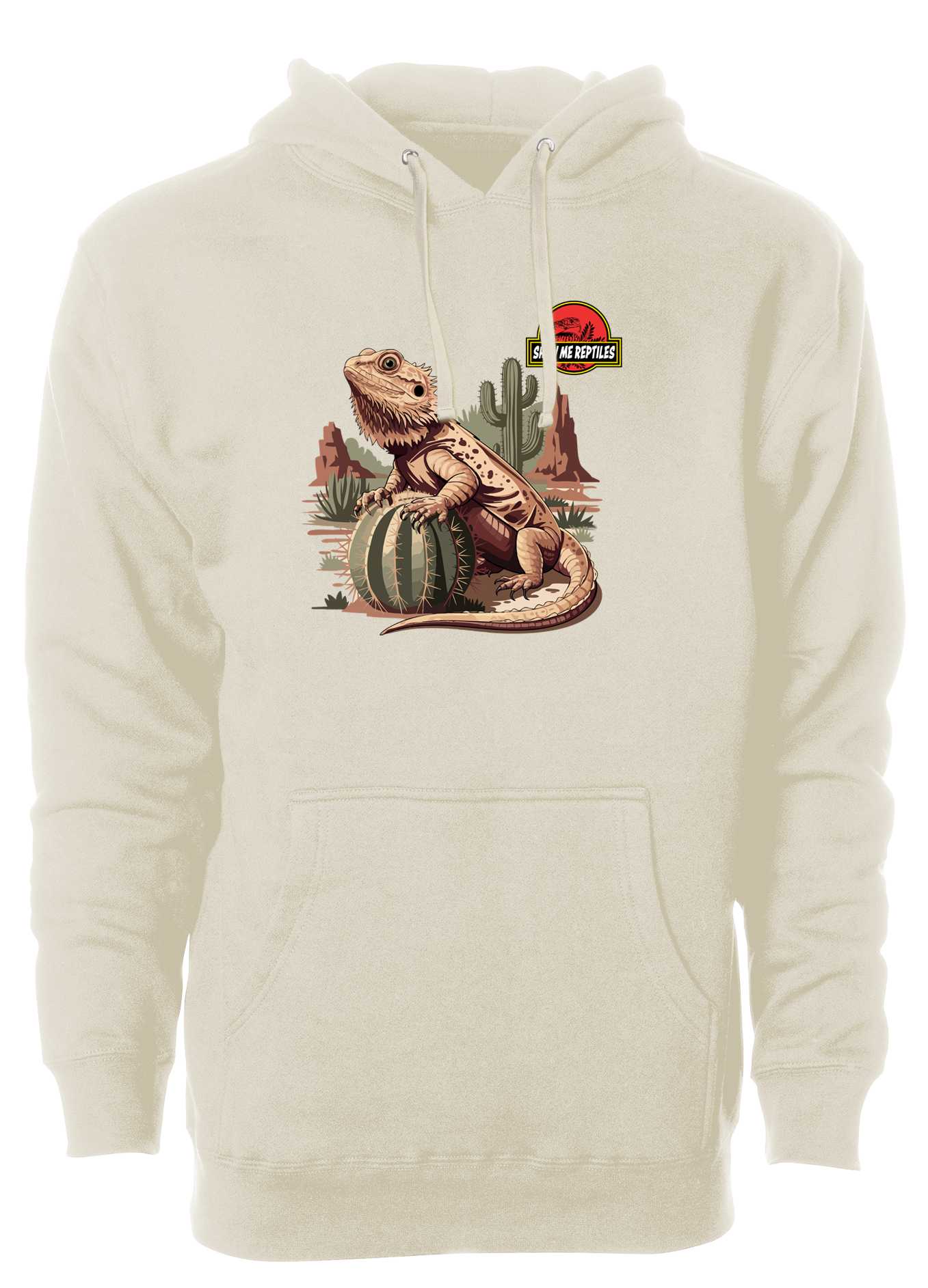 Show Me Reptiles Bearded Dragon Desert Hoodie