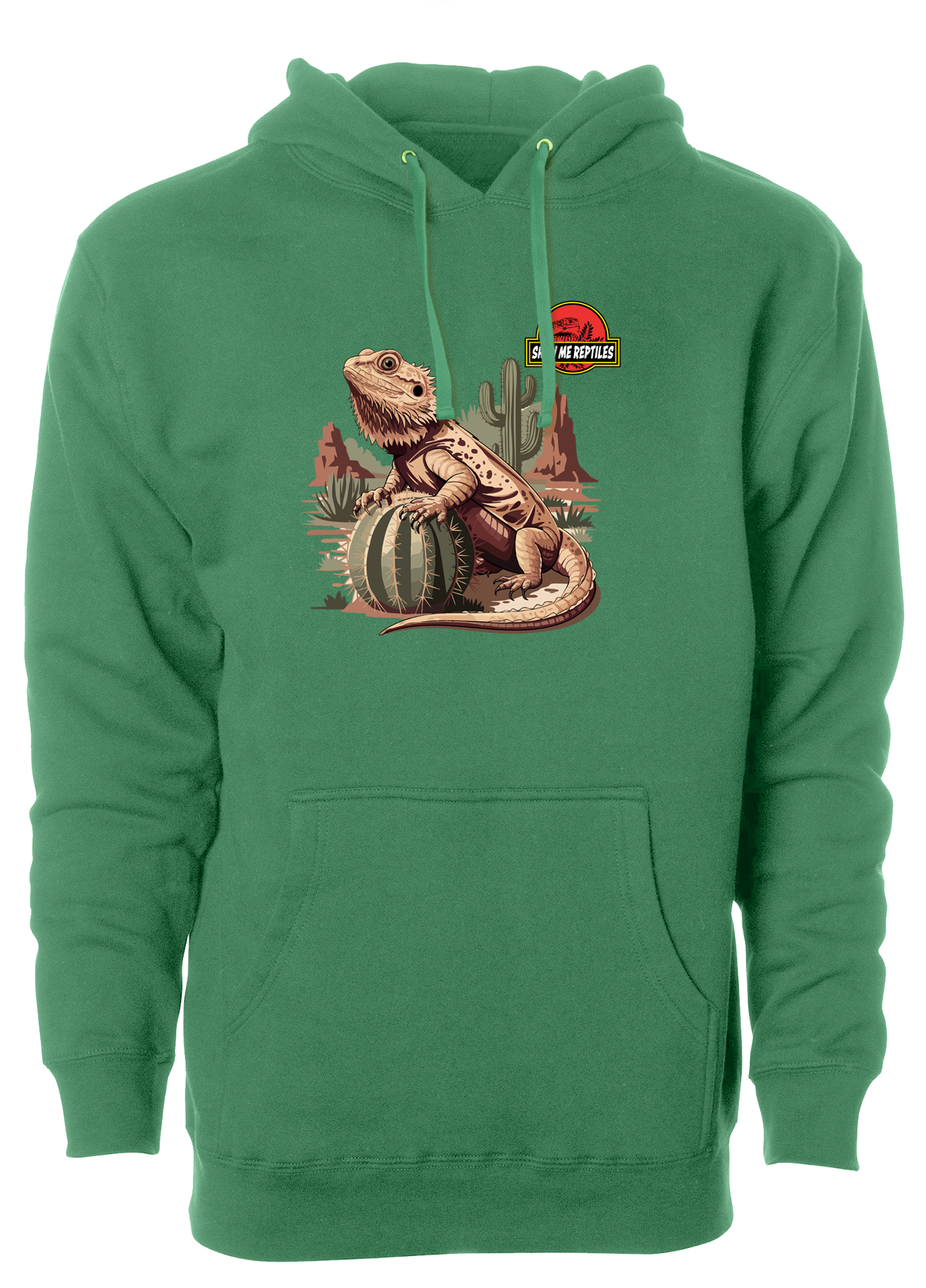 Show Me Reptiles Bearded Dragon Desert Hoodie