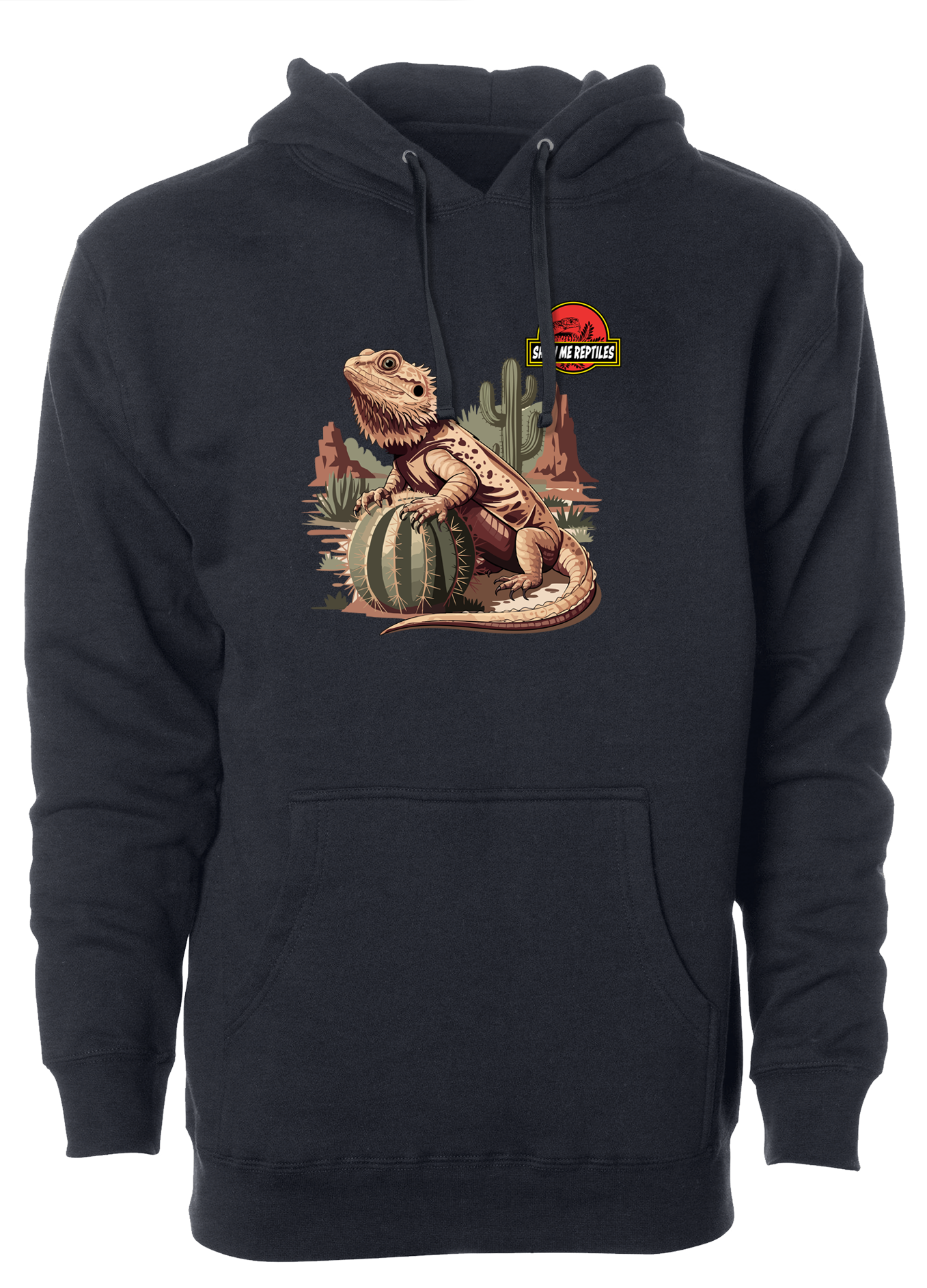 Show Me Reptiles Bearded Dragon Desert Hoodie