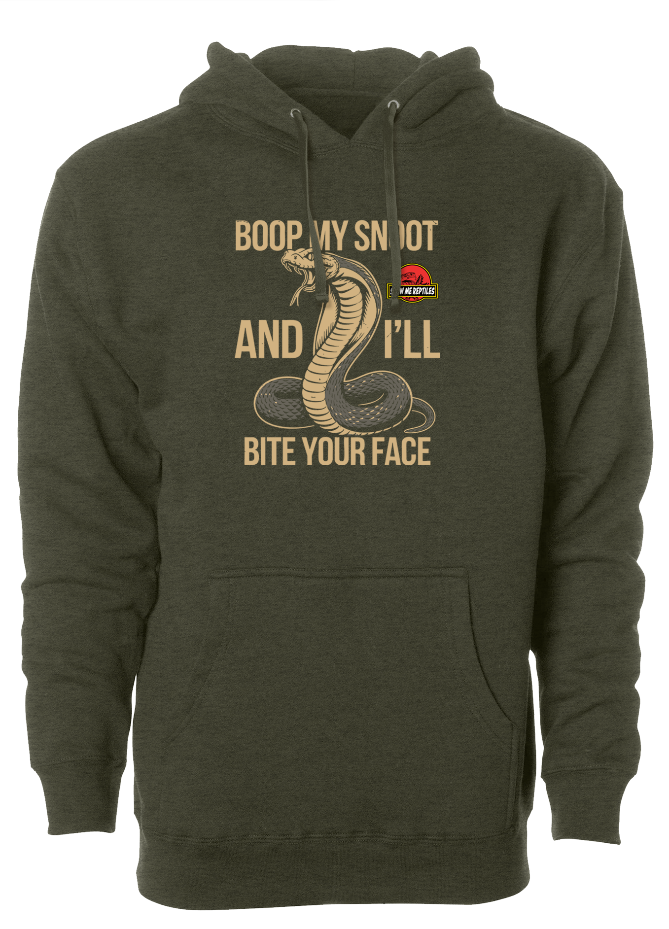 Show Me Reptiles Boop My Snoot Hoodie
