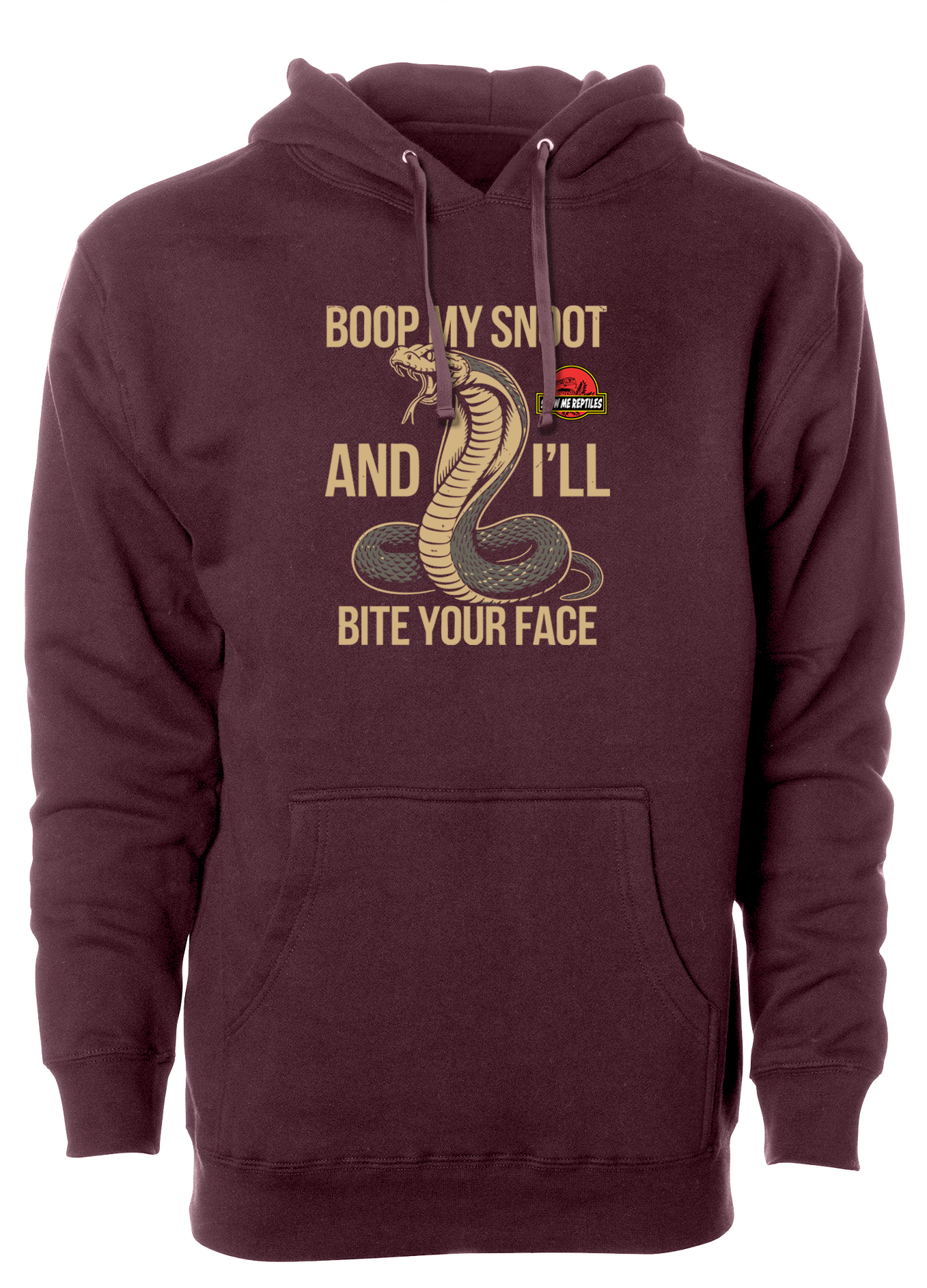Show Me Reptiles Boop My Snoot Hoodie