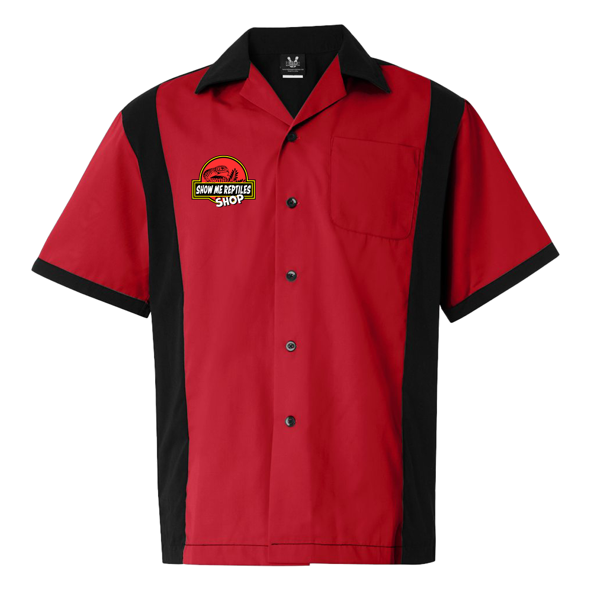 SHOP Employee Show Me Reptiles Retro Camp / Bowling Shirt