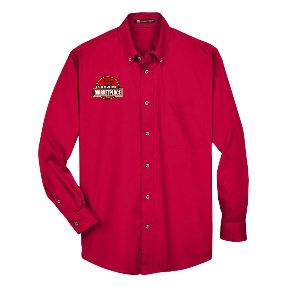 MARKETPLACE Employee Show Me Reptiles Dress Shirt Long Sleeve