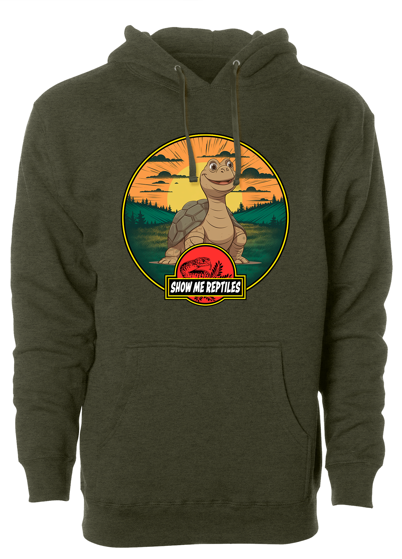 Show Me Reptiles Tortoise Hoodie