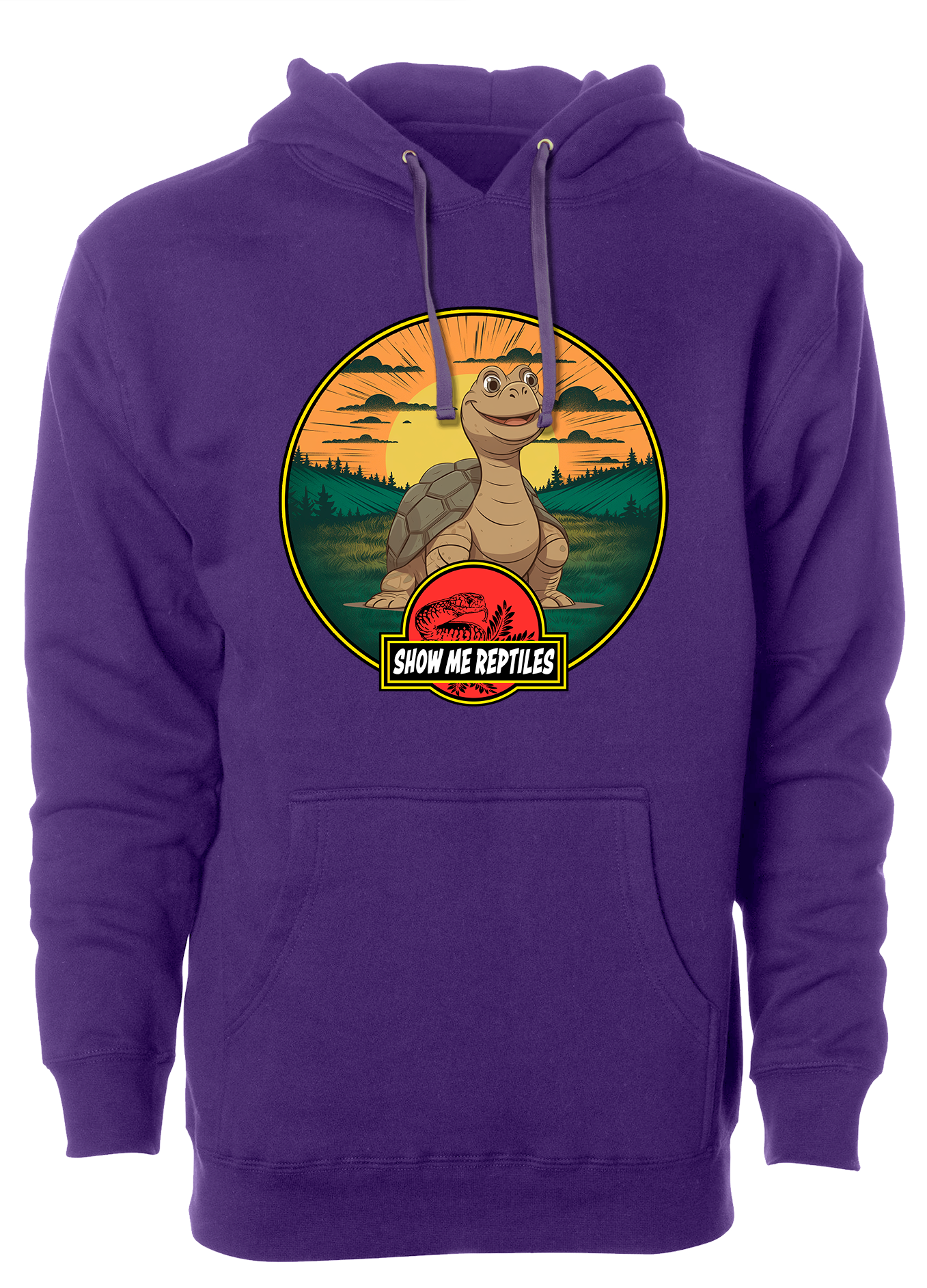 Show Me Reptiles Tortoise Hoodie