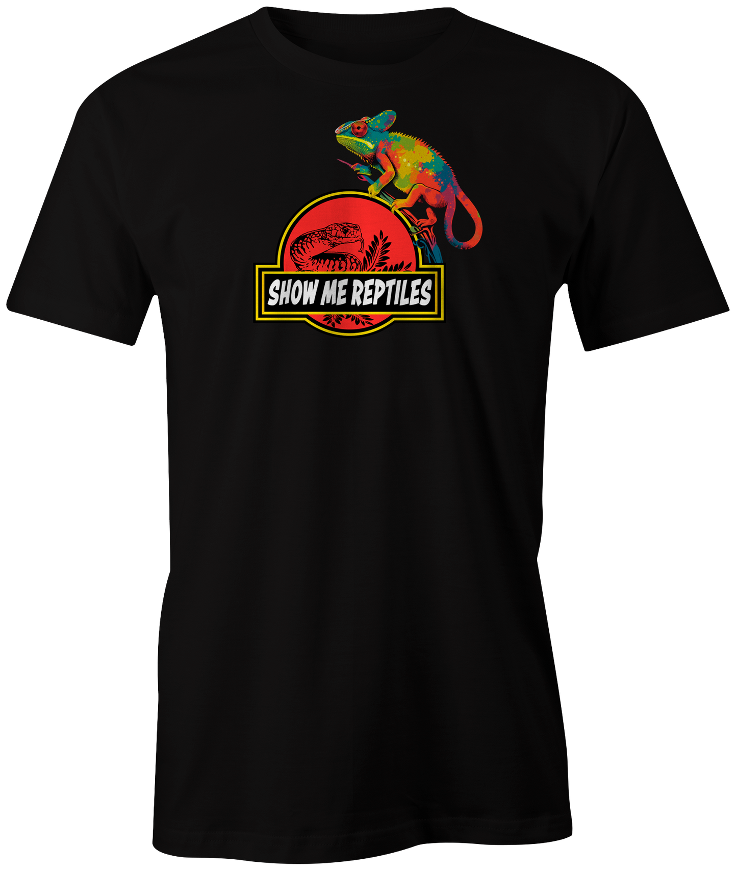 show me reptile shirt reptiles chameleon lizard pet black