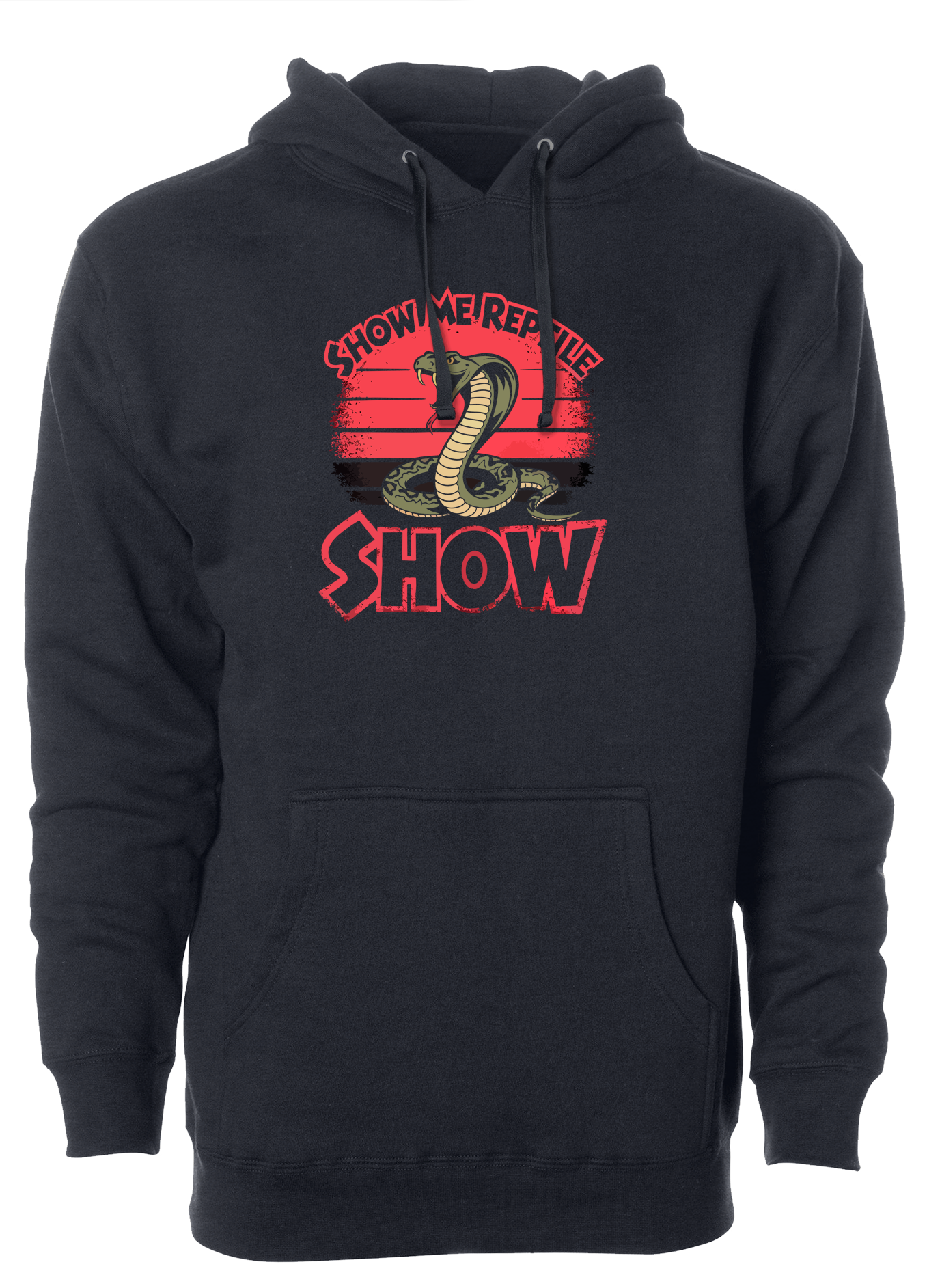 show me reptile show reptile hoodie sweatshirt cobra snake pet karate kid red black navy blue