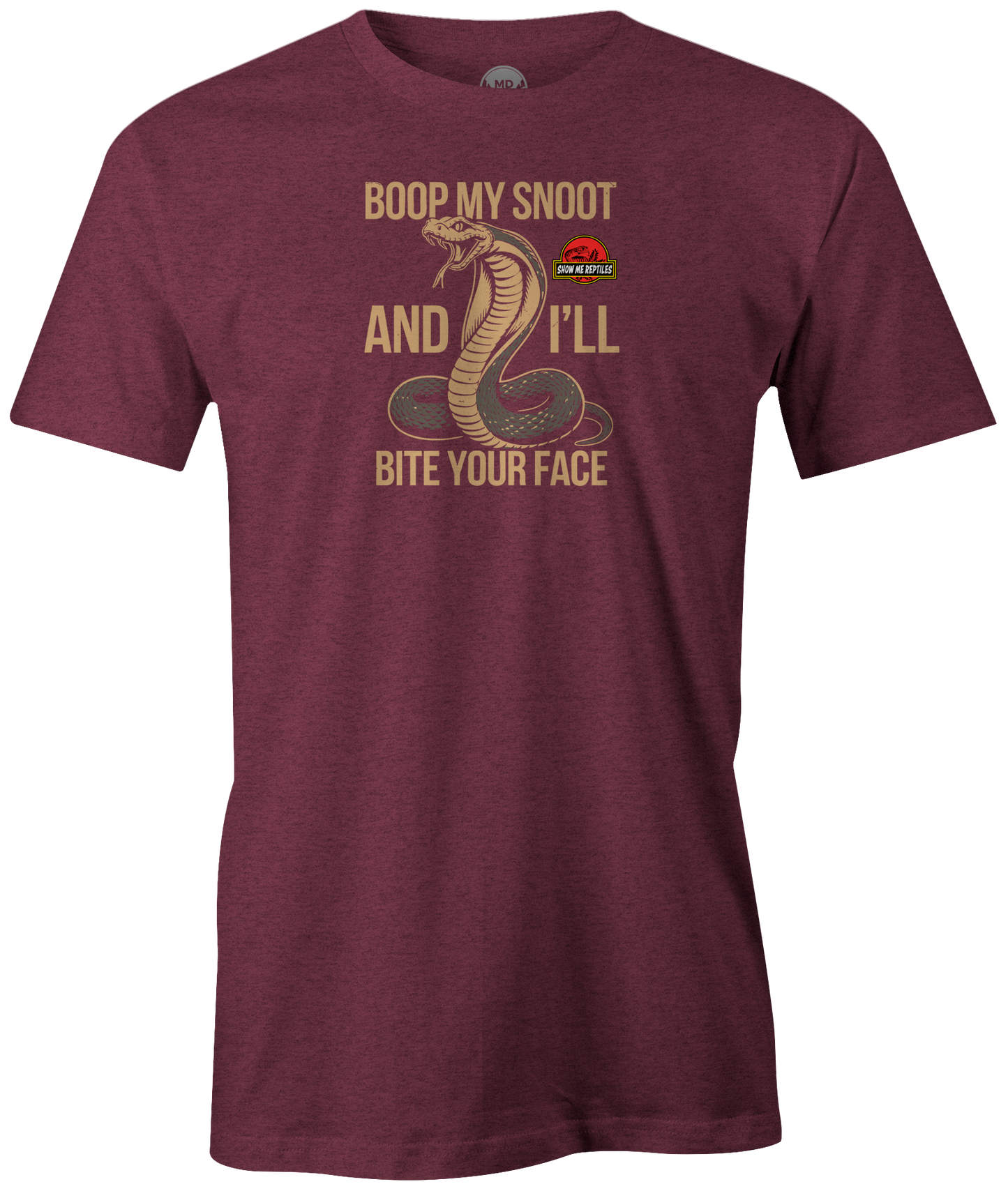 Show Me Reptiles Boop My Snoot Tee