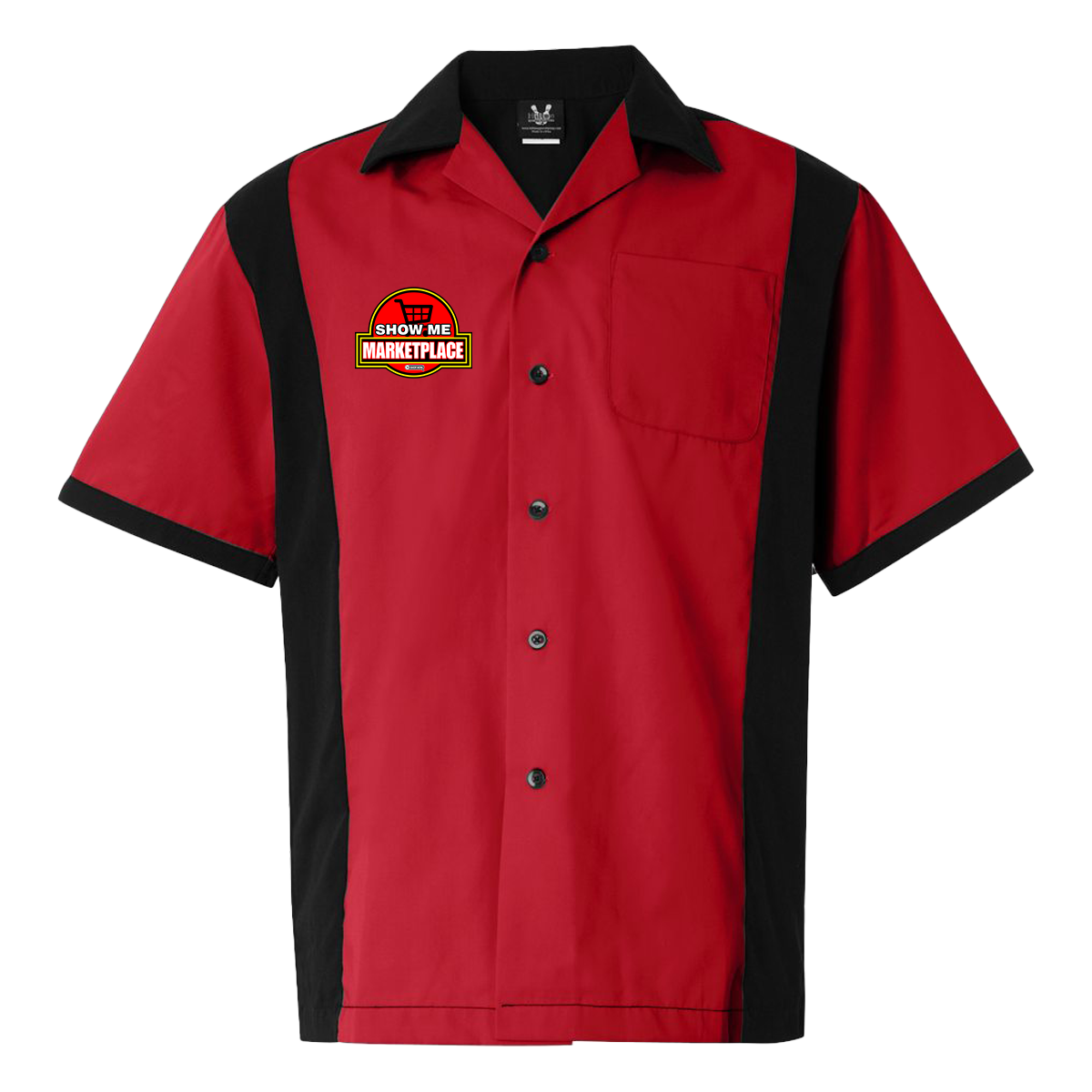 MARKETPLACE Employee Show Me Reptiles Retro Camp / Bowling Shirt
