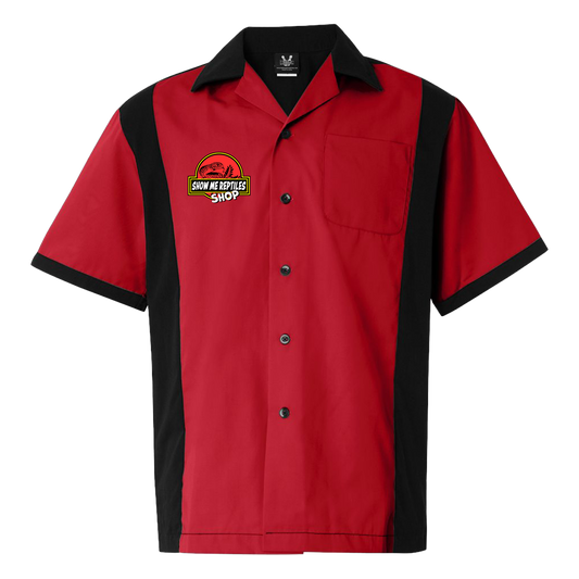 SHOP Employee Show Me Reptiles Retro Camp / Bowling Shirt