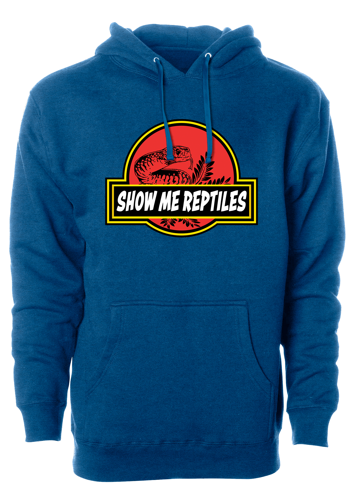 show me reptile show reptiles hoodie classic logo sweatshirt shirt snake lizard pets royal blue