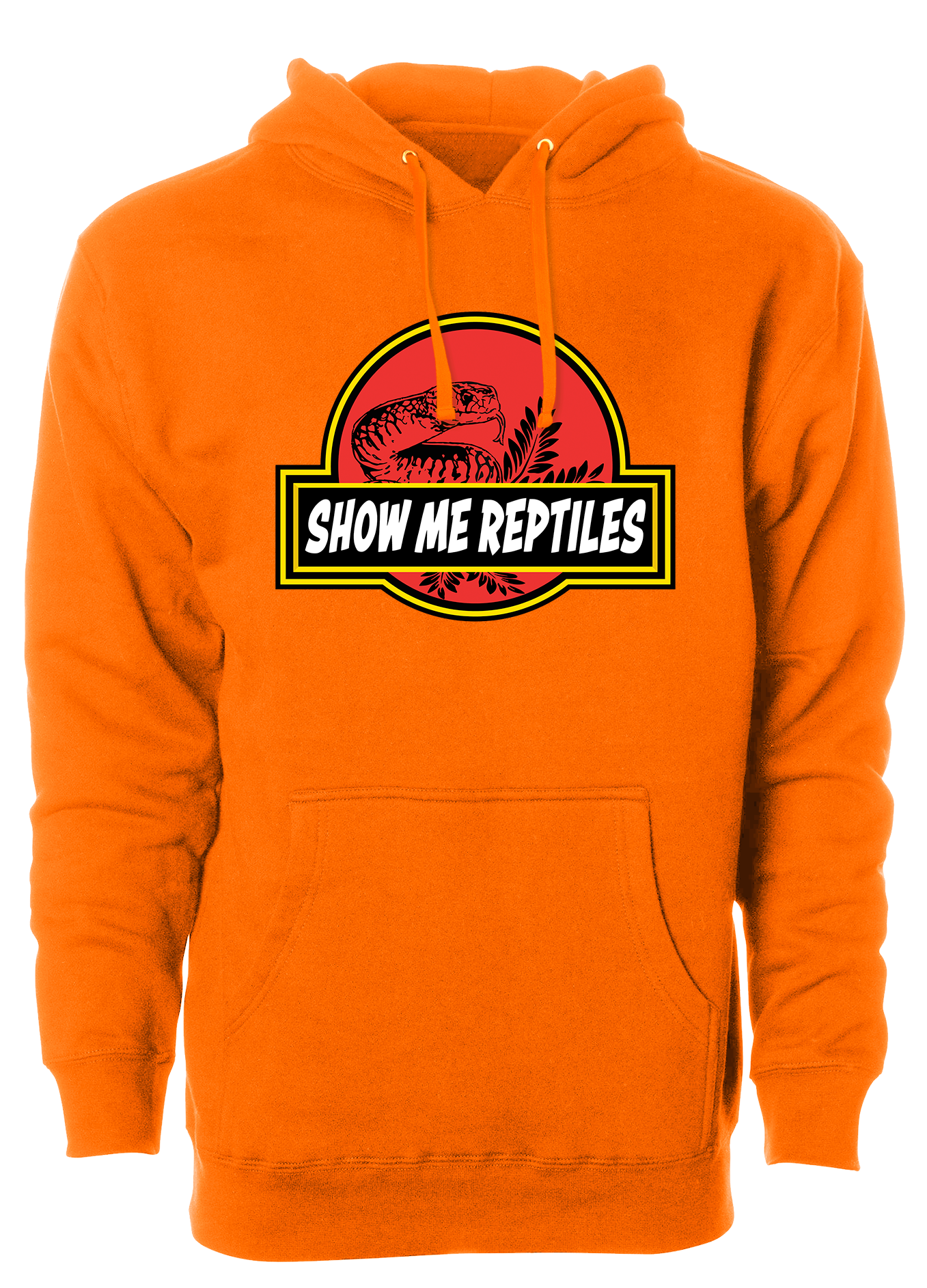 show me reptile show reptiles hoodie classic logo sweatshirt shirt snake lizard pets orange