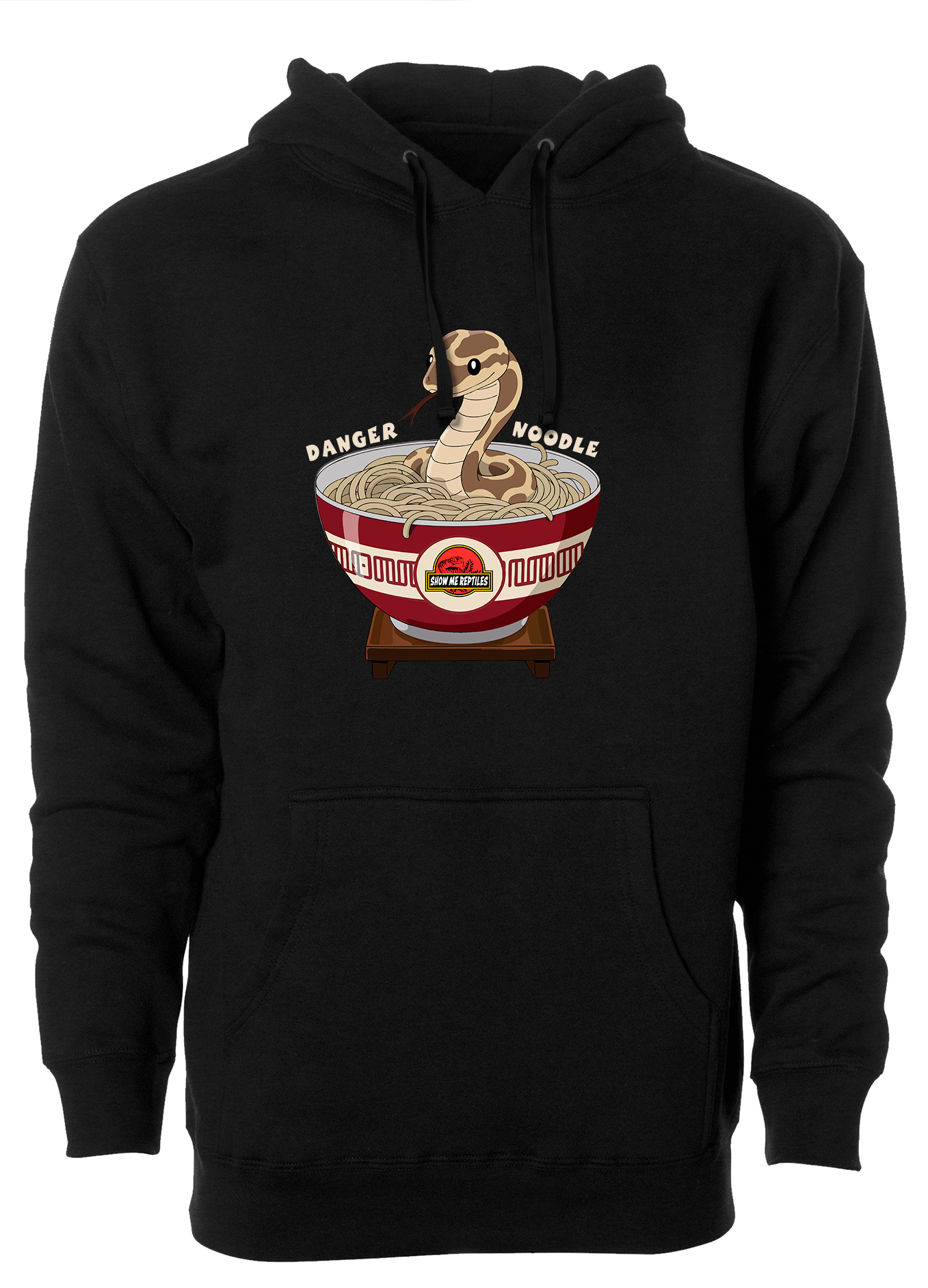 show me reptile show reptiles hoodie sweatshirt shirt danger noodle snake funny meme asian black