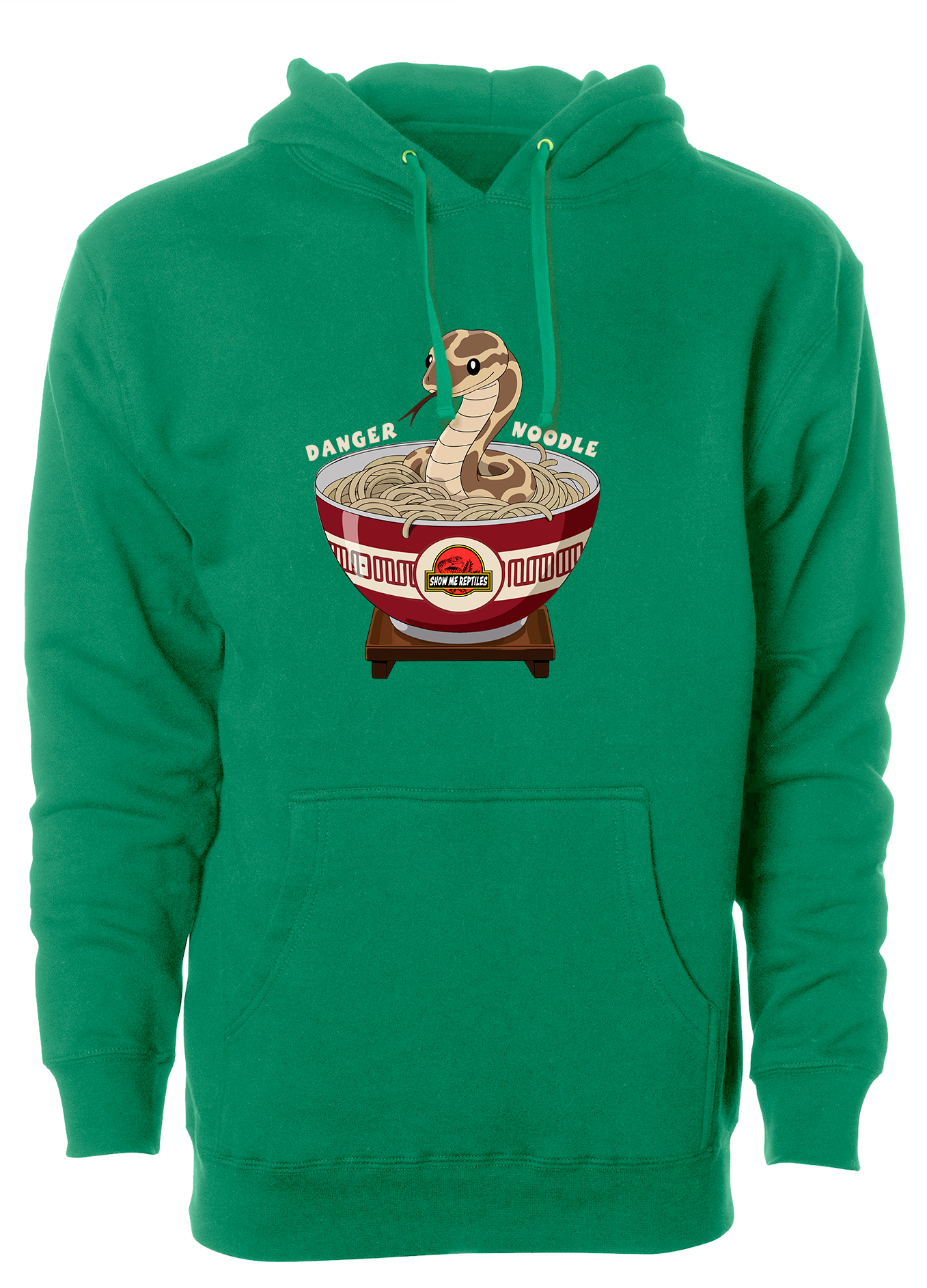 show me reptile show reptiles hoodie sweatshirt shirt danger noodle snake funny meme asian kelly green