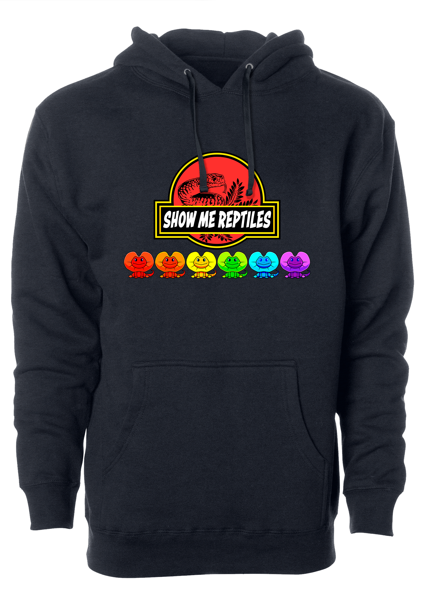 show me reptile show hoodie sweatshirt shirt reptiles dragon rainbow lgbt gay pride pets lizard navy blue