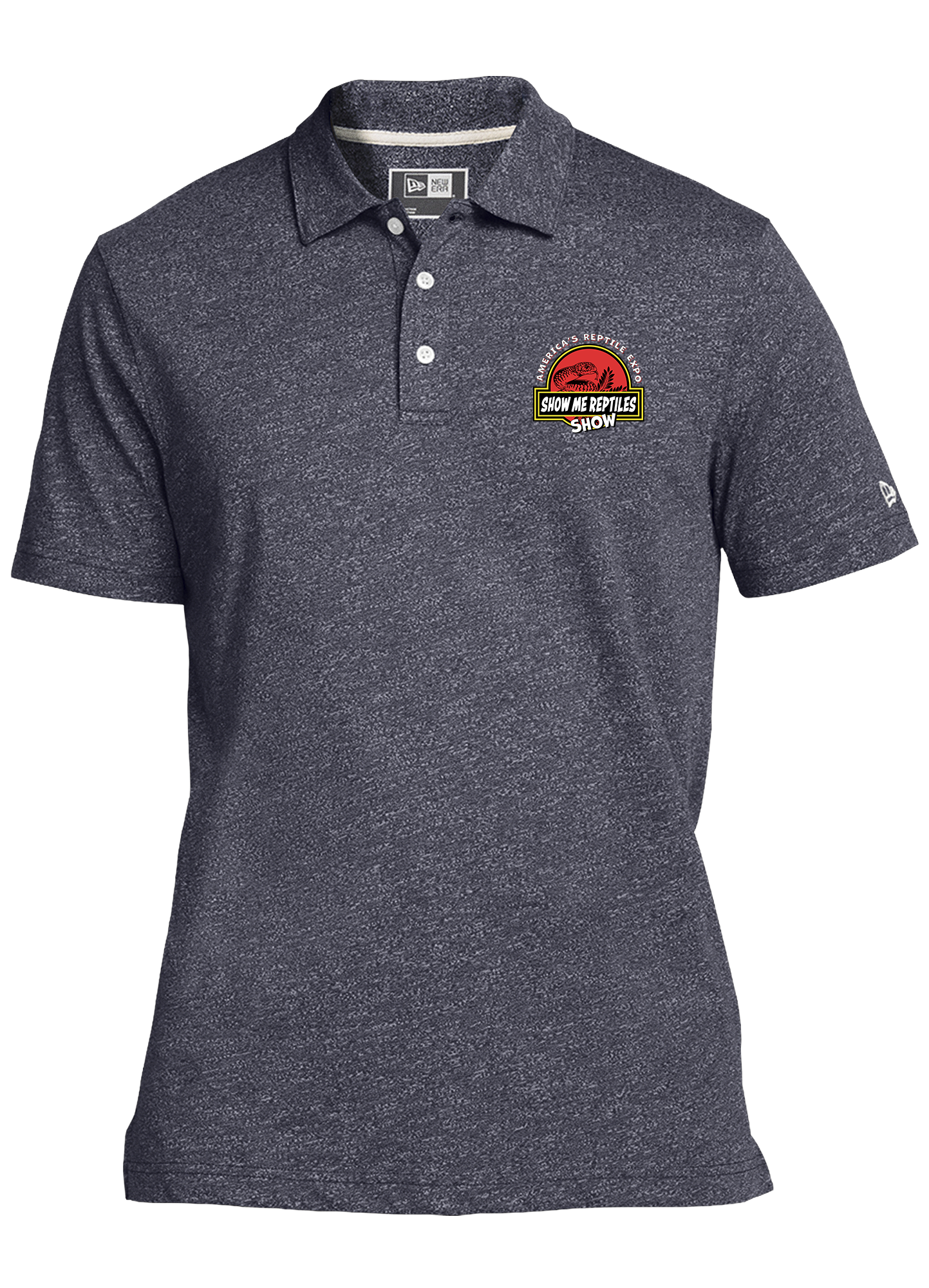 SHOW Employee Show Me Reptiles New Era Polo