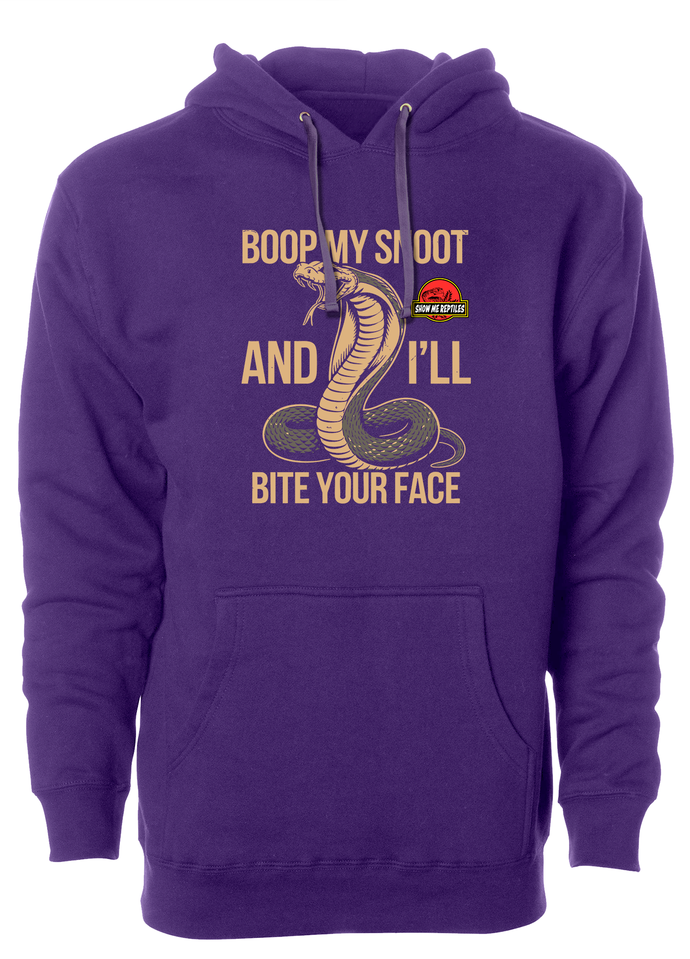 Show Me Reptiles Boop My Snoot Hoodie